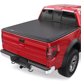 MOSTPLUS 8FT Soft Roll-Up Tonneau Cover For 1999-2025 Ford F250/F350/F450/F550 Super Duty