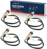 MOSTPLUS Oxygen Sensor Front Rear Down/Upstream Compatible with Ford Mercury (Set of 4) Replace 11171843 15717