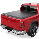 MOSTPLUS 5.7FT Soft Roll-Up Tonneau Cover For 2009-2025 Dodge Ram 1500 (2019-2023 Ram 1500 Classic Only) Truck Bed