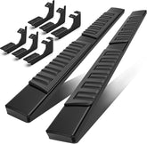 MOSTPLUS 6 Inches Running Boards For 2005-2023 Toyota Tacoma Extended/Access Cab Pair Aluminum Alloy Nerf Bar Side Steps