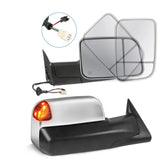 MOSTPLUS Chrome Power Heated Towing Mirrors For 1998-2001 Dodge Ram 1500 2500 3500 (Set of 2)