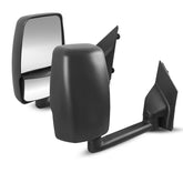 MOSTPLUS Towing Mirror For 2003-2017 Chevrolet Chevy GMC Savana 1500 2500 3500 Manual Folding (Set of 2)