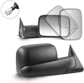 MOSTPLUS Left Driver Side Mirror For 1998-2002 Dodge Ram 1500/2500/3500 w/Power Heating Black