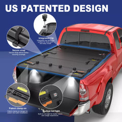 MOSTPLUS 5.5FT Hard 4-Fold Tonneau Cover For 2007-2013 Toyota Tundra