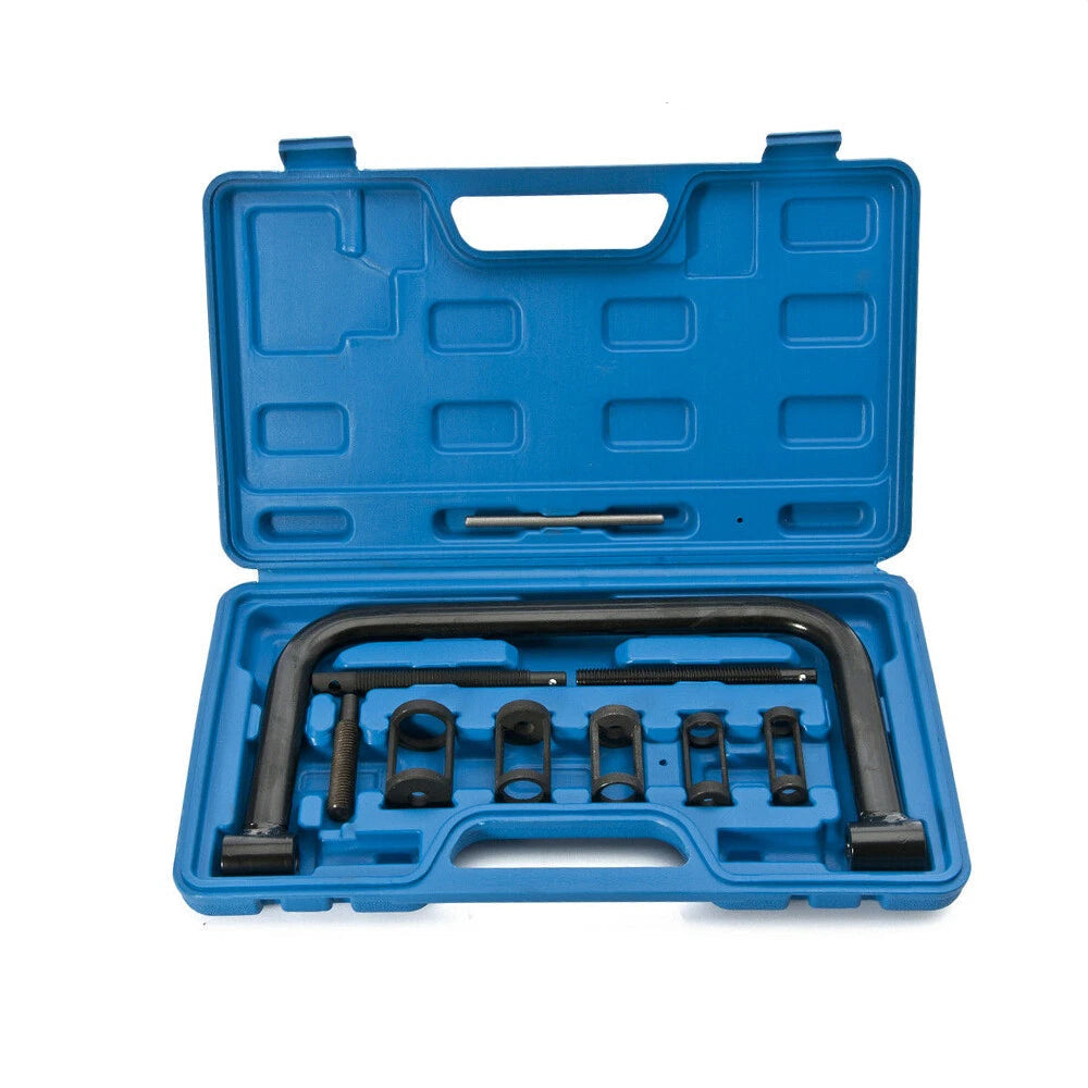 MOSTPLUS Engine Overhead Solid Valve Spring Compressor Automotive Tool C Clamp Service Set-10 Pieces