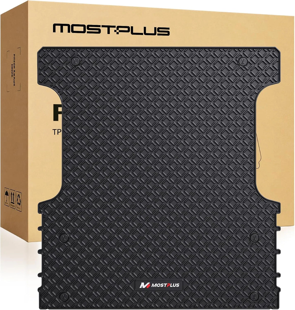 MOSTPLUS 5.5FT Truck Bed Mat Compatible with 2022-2026 Toyota Tundra
