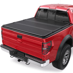 MOSTPLUS 5FT 3-Fold Hard Tonneau Cover For 2019-2025 Ford Ranger Truck Bed
