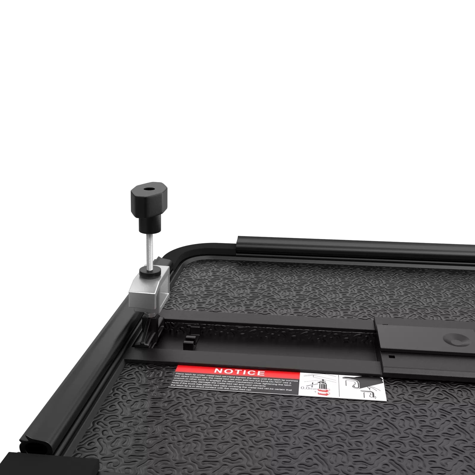 MOSTPLUS 5FT 3-Fold Hard Tonneau Cover For 2019-2025 Ford Ranger Truck Bed
