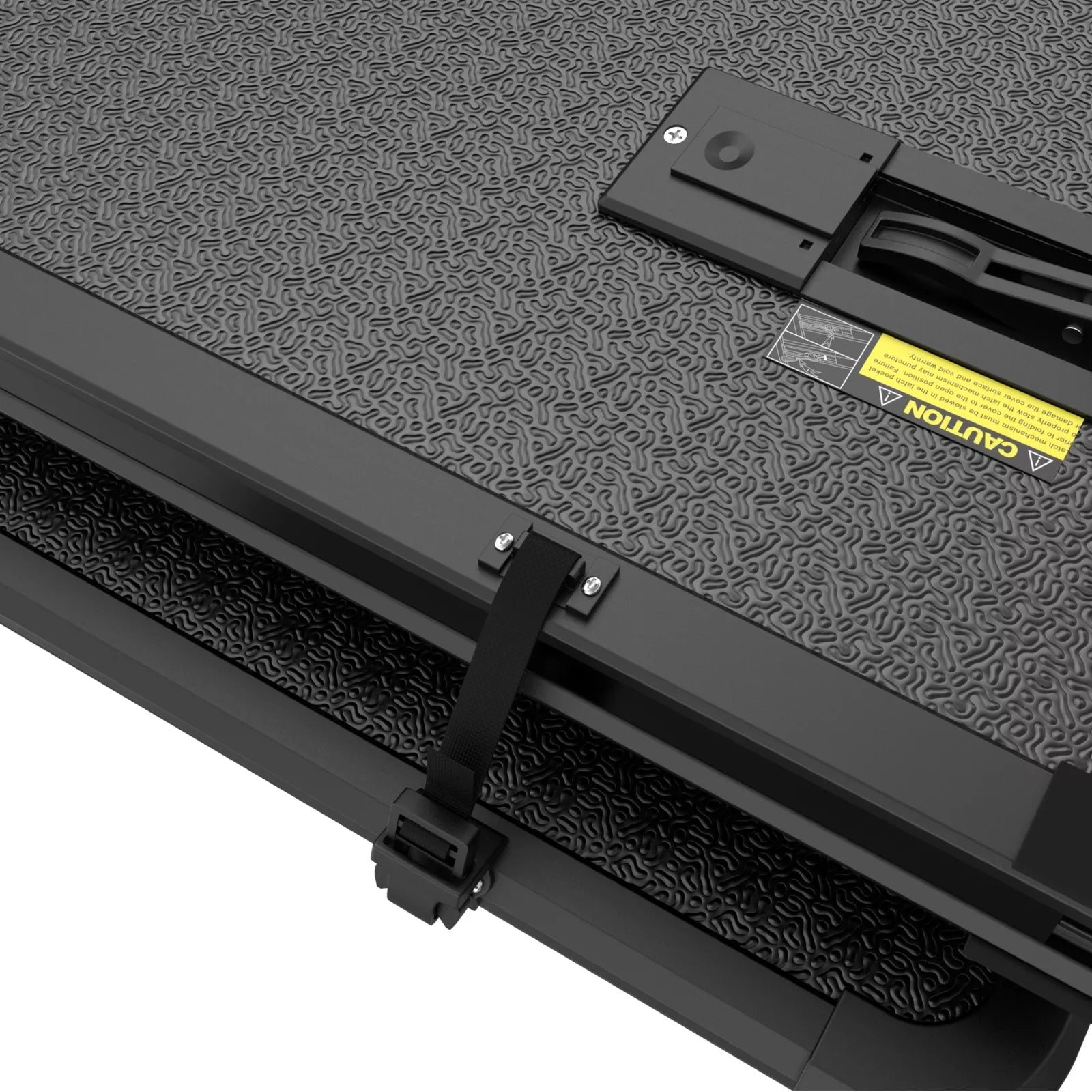 MOSTPLUS 5FT 3-Fold Hard Tonneau Cover For 2019-2025 Ford Ranger Truck Bed