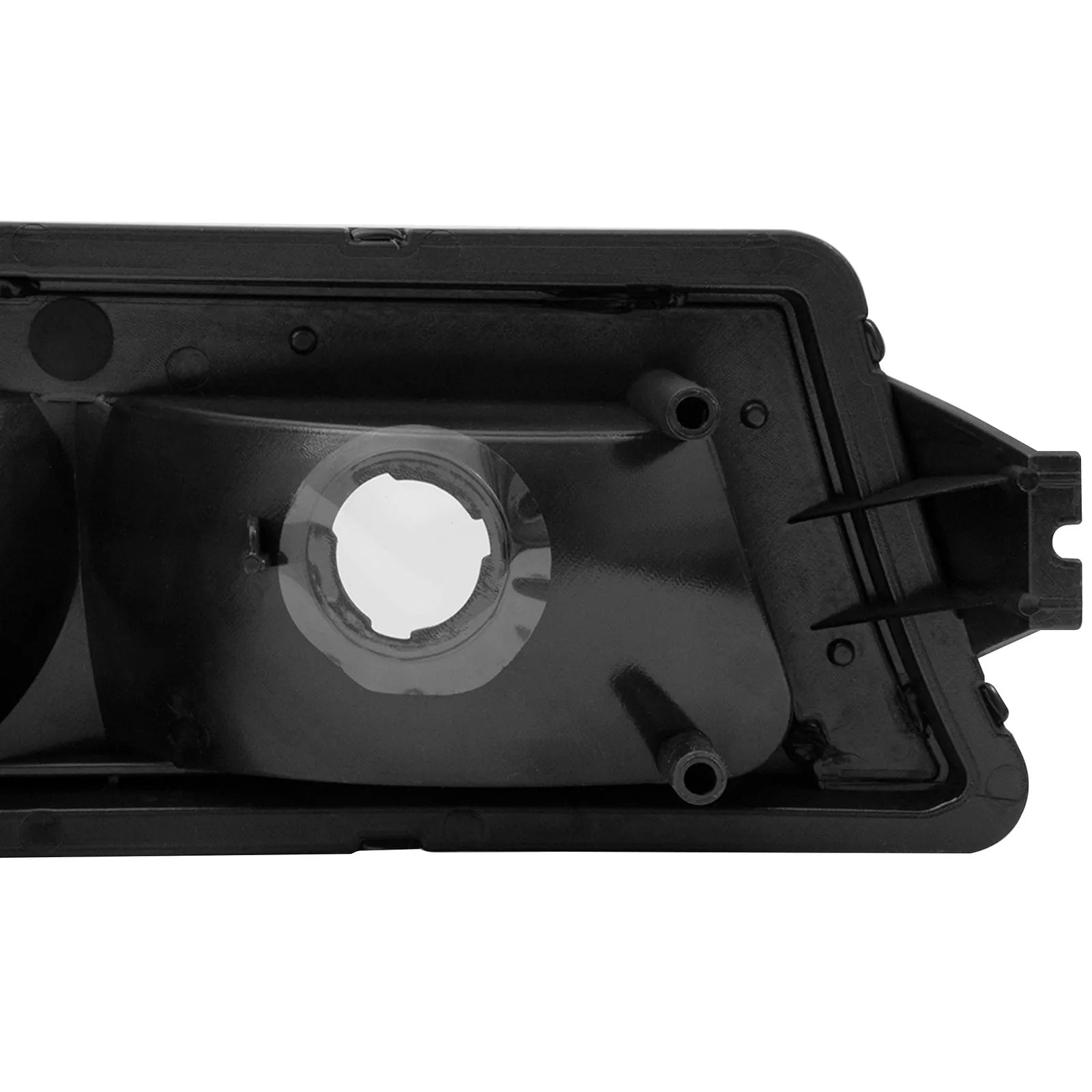MOSTPLUS Headlights+Bumper Lamps For 2003-2007 Chevy Silverado 1500 2500 3500 Front Pair w/ LED DRL Black Housing Clear Lens