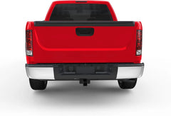 MOSTPLUS Chrome Rear Bumper Assembly For 2007-2013 Chevy Silverado GMC Sierra 1500 Pickup GM1103147 No Park Assist Sensor Holes Steel Complete Back Step Bumpers