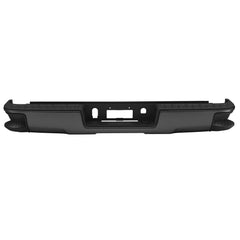 MOSTPLUS Black Rear Bumper Assembly For 2014-2018 Chevy Silverado GMC Sierra 1500 No Park Assist Sensor Holes Complete Back Step Bumpers