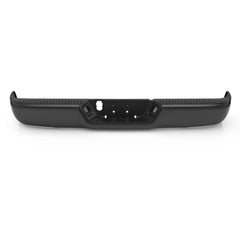 MOSTPLUS Black Separated Rear Bumper Assembly For 2009-2018 Dodge Ram 1500/2010-2012 Ram 2500 3500 No Parking Sensor Holes Complete Back Step Bumpers