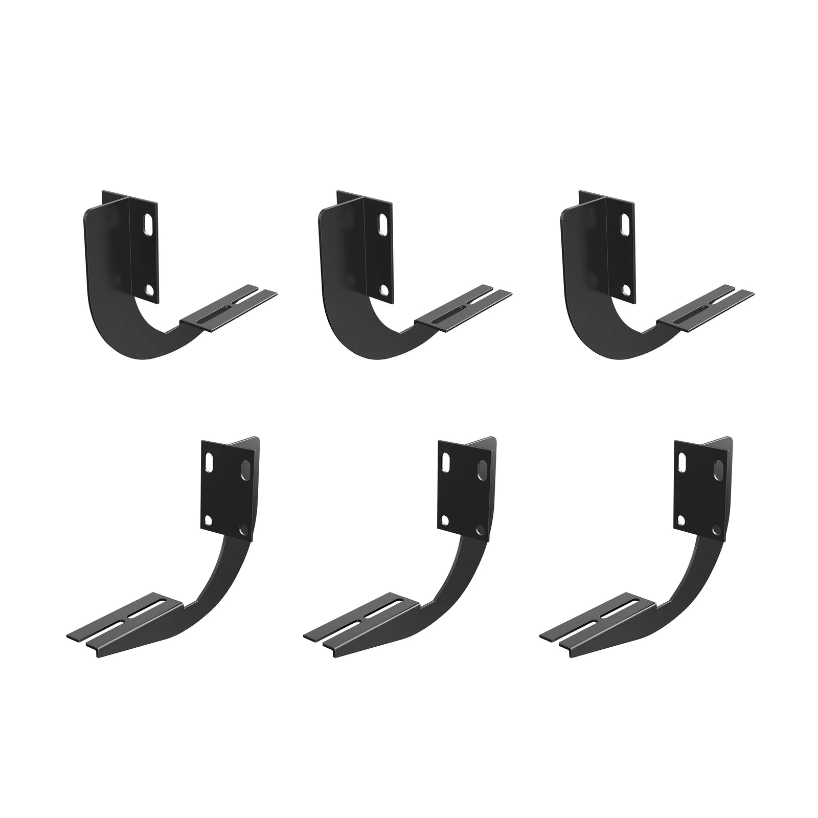 MOSTPLUS 6 Inches Running Boards For 1999-2016 Ford F-250 F-350 Super Duty Crew Cab Pair Aluminum Nerf Bar Side Steps