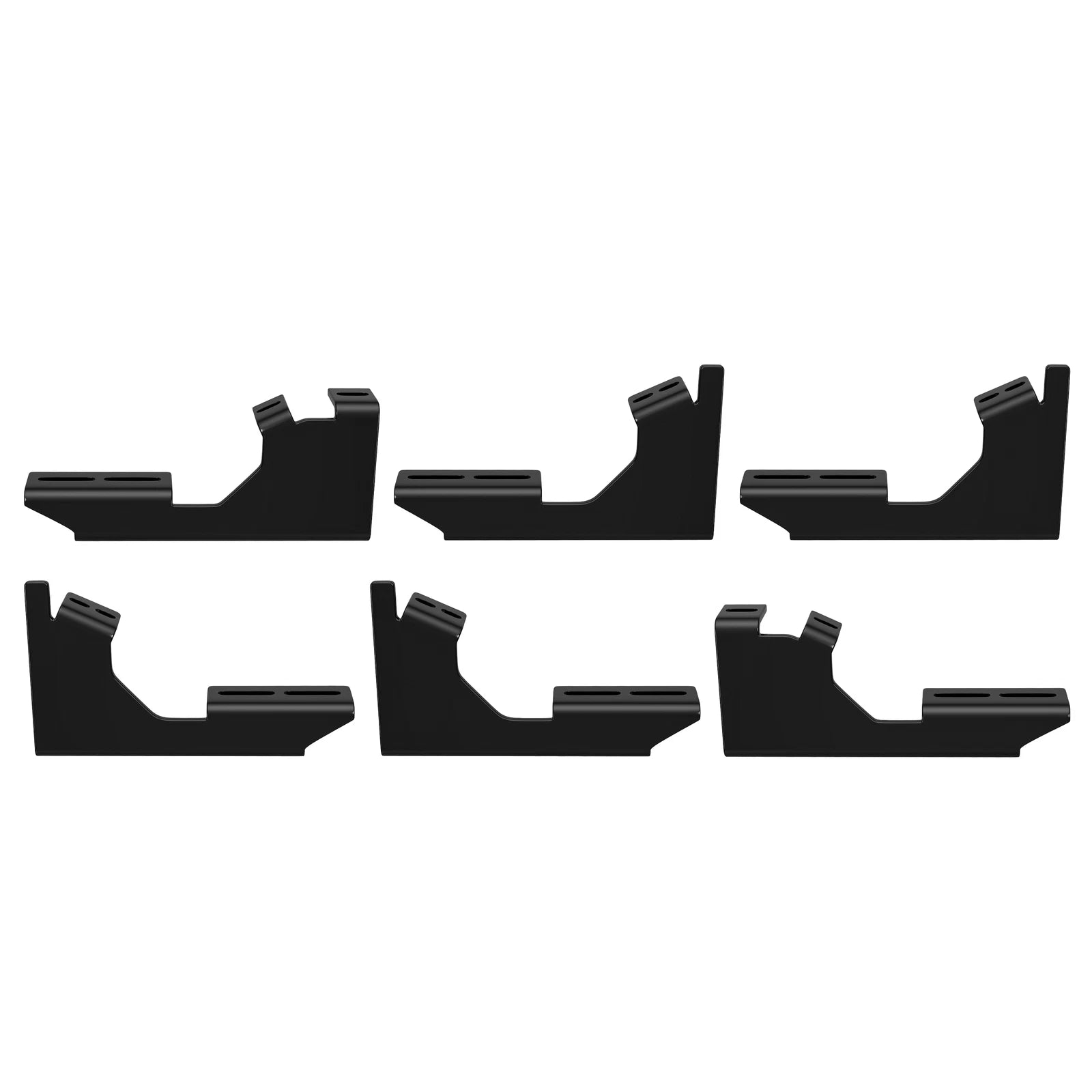 MOSTPLUS 6 Inches Running Boards For 2005-2023 Toyota Tacoma Extended/Access Cab Pair Aluminum Alloy Nerf Bar Side Steps