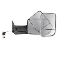 MOSTPLUS Chrome Power Heated Towing Mirrors For 1998-2001 Dodge Ram 1500 2500 3500 (Set of 2)