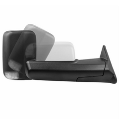 MOSTPLUS Black Mirrors For 1994-1997 Dodge Ram 1500/2500/3500 w/Turn Light (Set of 2)