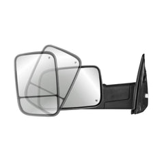 MOSTPLUS Black Power Heated Towing Mirrors for 2002-2008 Dodge Ram 1500 2003-2009 Ram 2500/3500 (Set of 2)