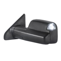 MOSTPLUS Black Power Heated Tow Mirrors For 2002-2008 Dodge Ram 1500 2003-2009 2500 3500 w/ White Running Light (Set of 2)