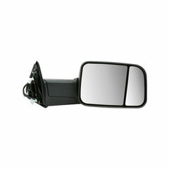 MOSTPLUS Black Mirrors For 2009-2018 Dodge Ram 1500 2010-2018 2500/3500 w/Power Heating & Turn Light & Puddle Lights & Temp Sensor (Set of 2)