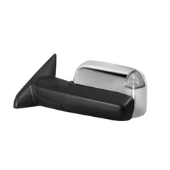 MOSTPLUS Chrome Mirrors For 2009-2018 Ram 1500, 2010-2018 Ram 2500/3500 w/Power Heating & Turn Light & Puddle Lights & Temp Sensor (Set of 2)
