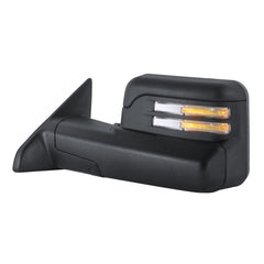 MOSTPLUS Black Mirrors For 2009-2018 Dodge Ram 1500, 2010-2018 2500/3500 w/Power Heating & Turn Light & Puddle Lights (Set of 2)