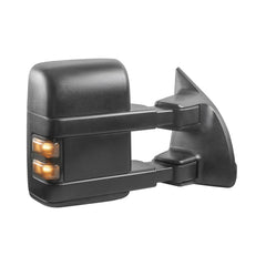 MOSTPLUS Towing Mirror For 1999-2007 Ford F250 F350 F450 F550 Super Duty Power Heated Mirror w/Led Turn Light (Set of 2)